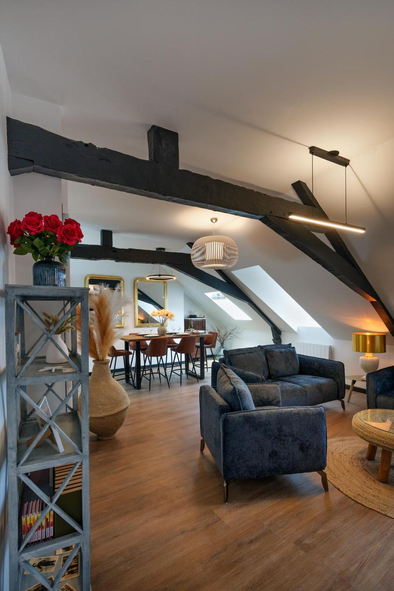 Ferienwohnung Dans Les Airs Quimper Exterior foto